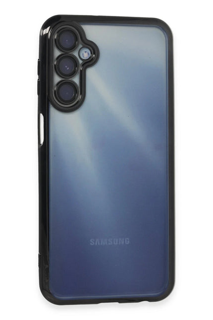 Samsung Galaxy A35 5G Razer Lensli Silikon Kılıf - Siyah