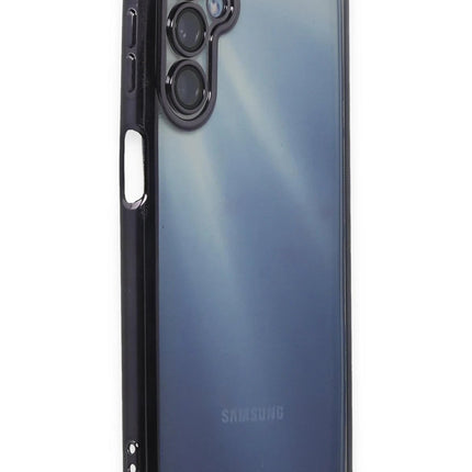 Samsung Galaxy A35 5G Razer Lensli Silikon Kılıf - Mor 2
