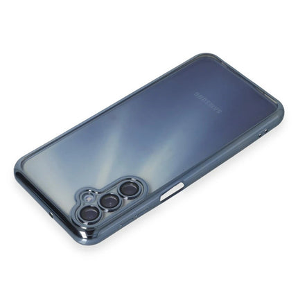 Samsung Galaxy A35 5G Razer Lensli Silikon Kılıf - Açık Mavi 3