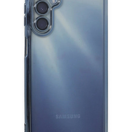 Samsung Galaxy A35 5G Razer Lensli Silikon Kılıf - Açık Mavi