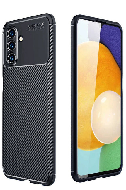Samsung Galaxy A36 Auto Focus Karbon Kapak Kılıf - Siyah