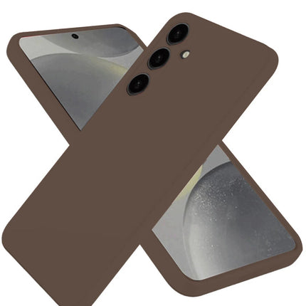 Samsung Galaxy A36 First Silikon Kılıf - Kahverengi