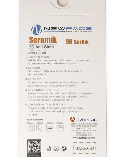 Samsung Galaxy A51 3D Antistatik Mat Seramik Nano Ekran Koruyucu 5