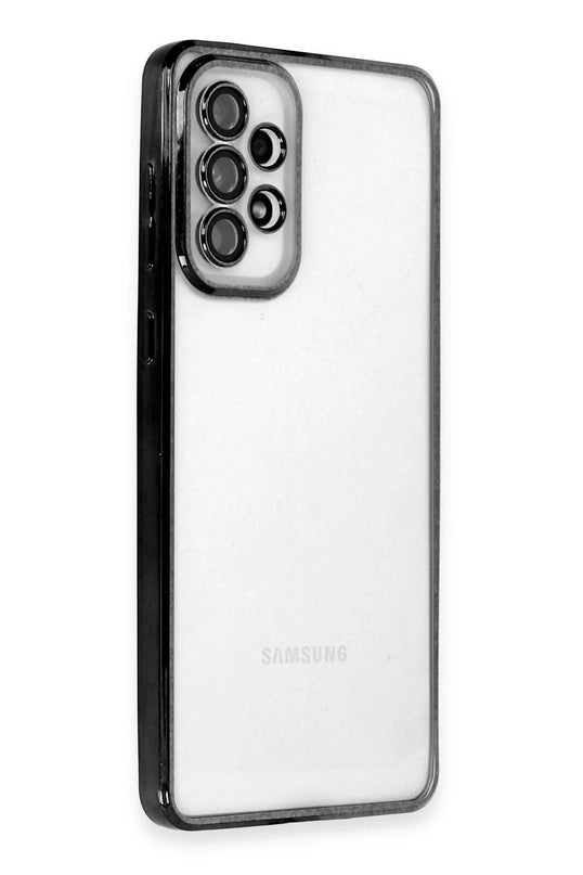 Samsung Galaxy A53 5G Razer Lensli Silikon Kılıf - Siyah