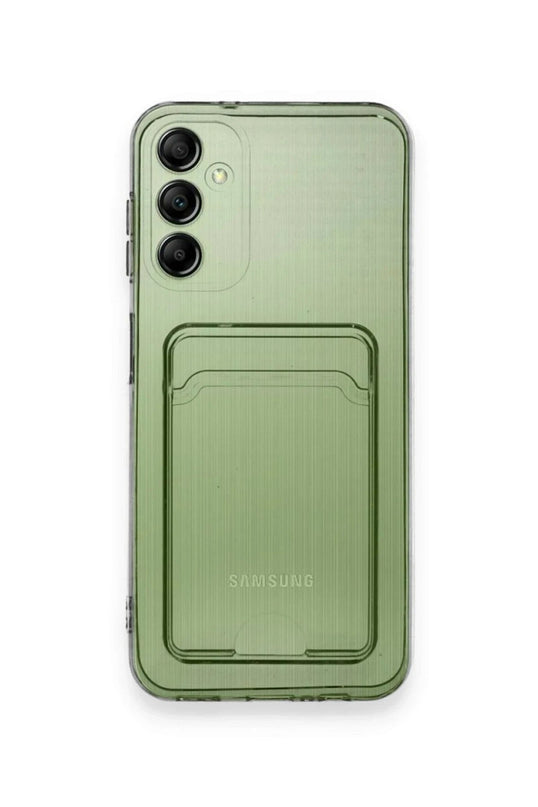 Samsung Galaxy A55 5G Kart Şeffaf Silikon Kılıf 2