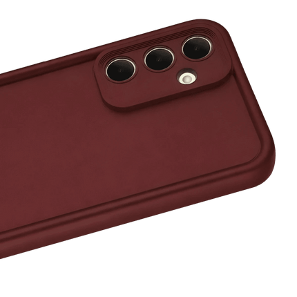 Samsung Galaxy A56 Viera Silikon Kılıf - Bordo 3