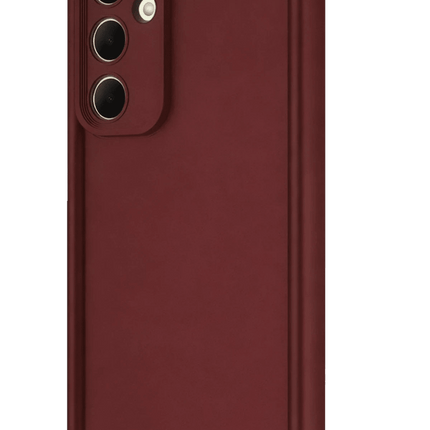 Samsung Galaxy A56 Viera Silikon Kılıf - Bordo 2