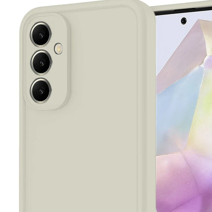 Samsung Galaxy A56 Viera Silikon Kılıf - Krem 2