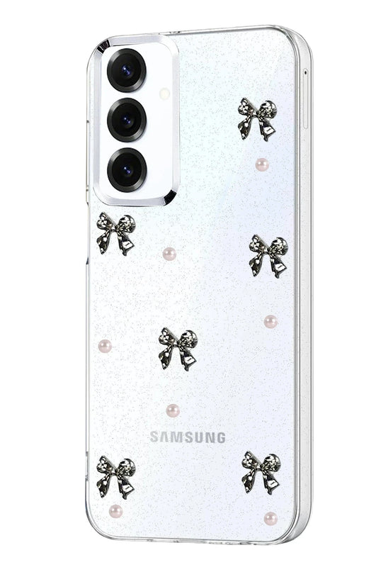 Samsung Galaxy A57 5G Fiyonk Desenli Kapak Kılıf - Desen 8 3
