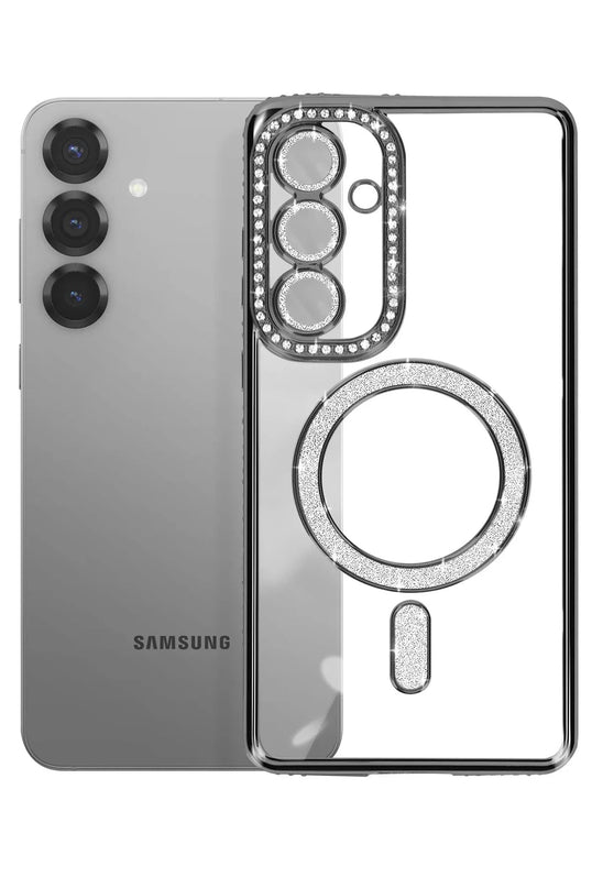 Samsung Galaxy A57 5G Joke Simli Magneticsafe Kılıf 3