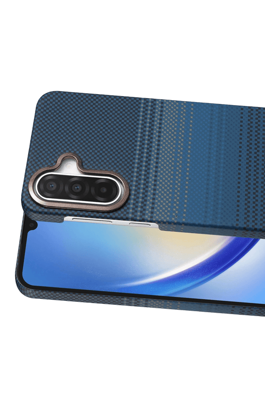 Samsung Galaxy A57 5G Vega Magsafe Kapak Kılıf - Mavi 2