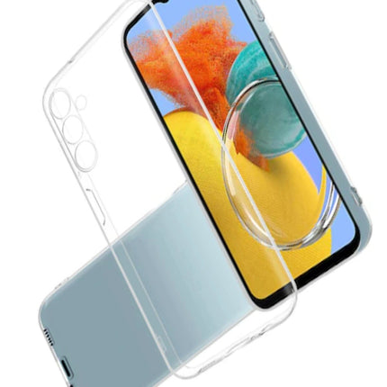 Samsung Galaxy M14 5G Lüx Şeffaf Silikon Kılıf 2