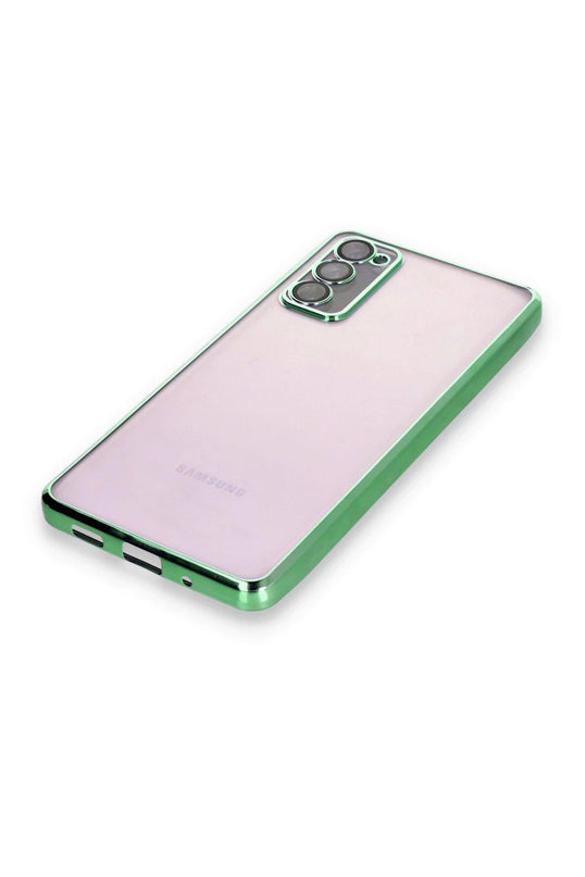 Samsung Galaxy S20 FE Razer Lensli Silikon Kılıf - Yeşil 4