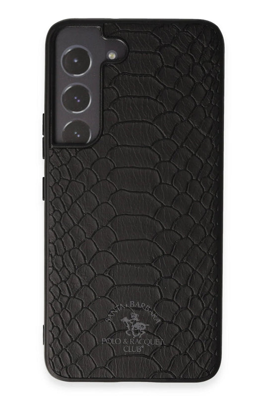 Samsung Galaxy S22 Knight Deri Kapak Kılıf - Siyah