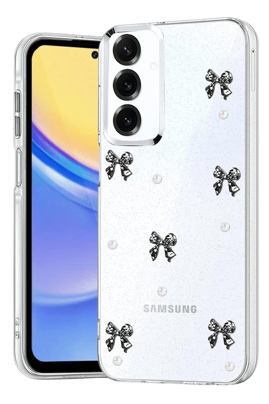 Samsung Galaxy S23 FE Fiyonk Desenli Kapak Kılıf - Desen 8