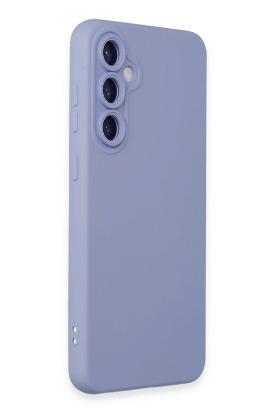 Samsung Galaxy S23 FE Nano içi Kadife Silikon Kılıf - Lila 2