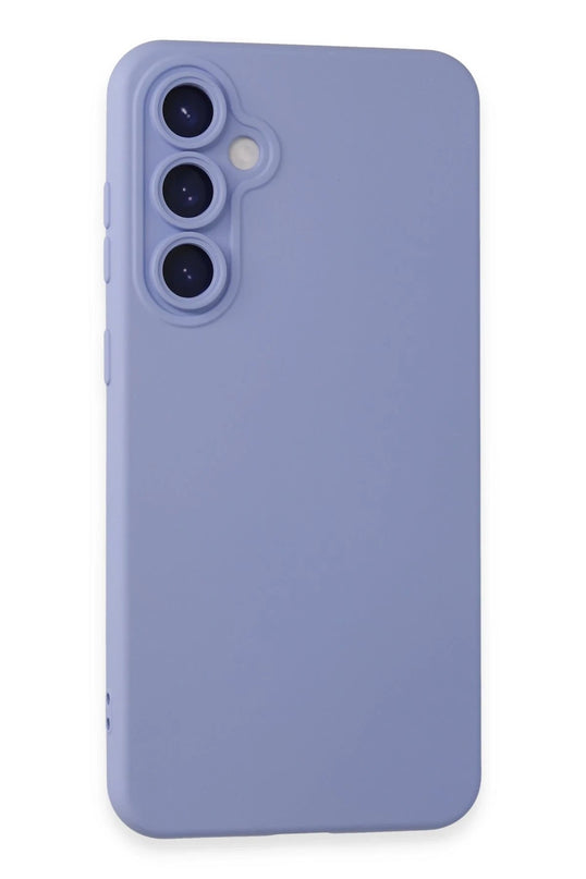 Samsung Galaxy S23 FE Nano içi Kadife Silikon Kılıf - Lila