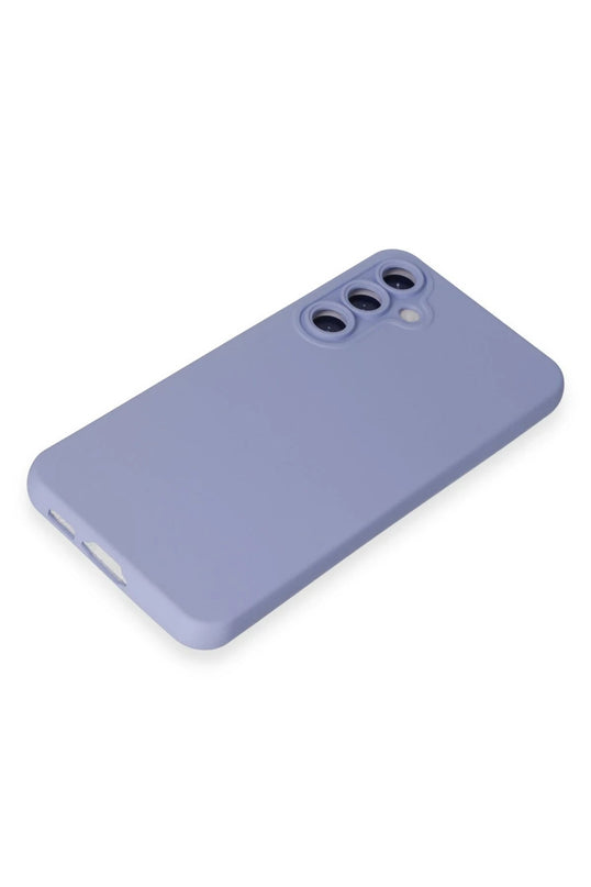 Samsung Galaxy S23 FE Nano içi Kadife Silikon Kılıf - Lila 4