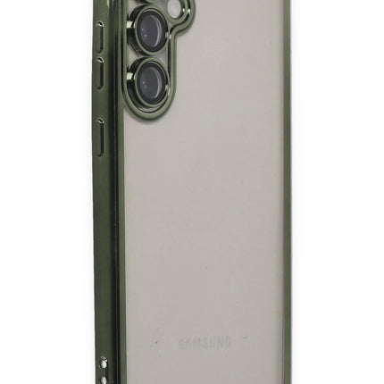 Samsung Galaxy S23 FE Razer Lensli Silikon Kılıf - Yeşil 2