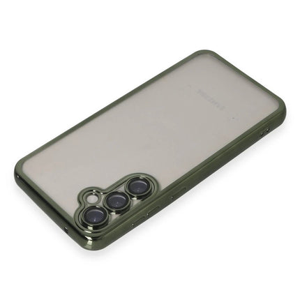 Samsung Galaxy S23 FE Razer Lensli Silikon Kılıf - Yeşil 3
