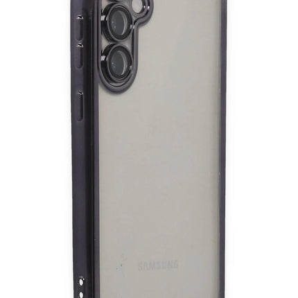 Samsung Galaxy S23 FE Razer Lensli Silikon Kılıf - Mor 2