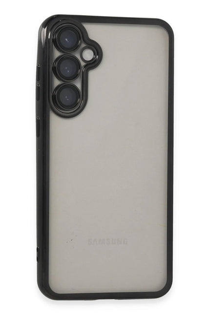Samsung Galaxy S23 FE Razer Lensli Silikon Kılıf - Siyah