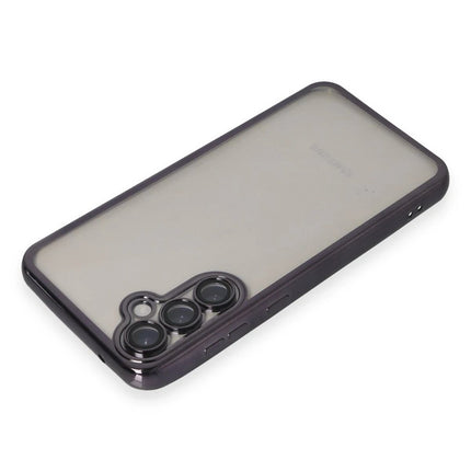 Samsung Galaxy S23 FE Razer Lensli Silikon Kılıf - Mor 3