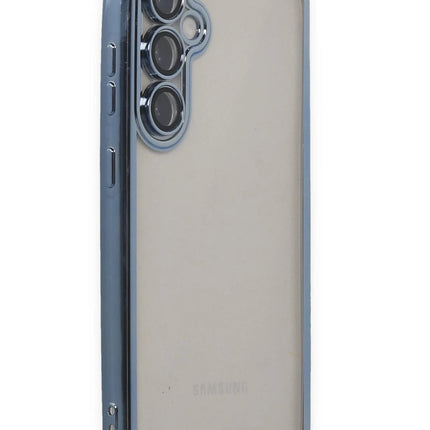 Samsung Galaxy S23 FE Razer Lensli Silikon Kılıf - Açık Mavi 2