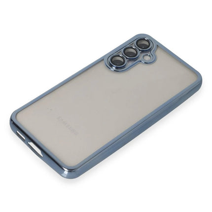 Samsung Galaxy S23 FE Razer Lensli Silikon Kılıf - Açık Mavi 4