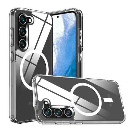 Samsung Galaxy S23 Magneticsafe Şeffaf Silikon Kılıf 5