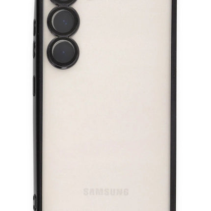 Samsung Galaxy S23 Plus Razer Lensli Silikon Kılıf - Siyah 2