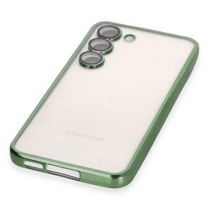 Samsung Galaxy S23 Plus Razer Lensli Silikon Kılıf - Yeşil 4