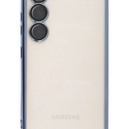 Samsung Galaxy S23 Plus Razer Lensli Silikon Kılıf - Açık Mavi 2
