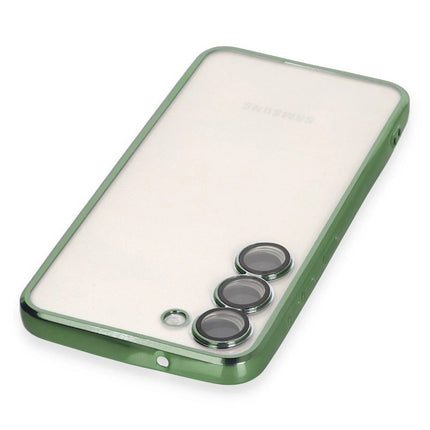 Samsung Galaxy S23 Plus Razer Lensli Silikon Kılıf - Yeşil 3