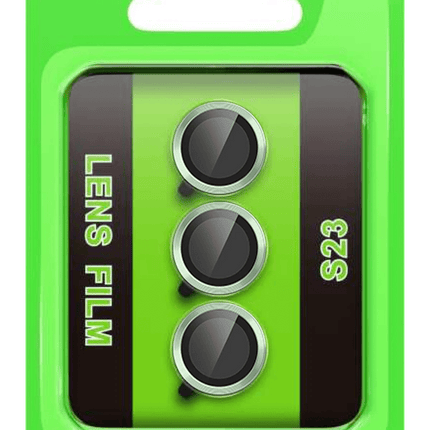 Samsung Galaxy S23 Raze Metal Kamera Lens - Yeşil