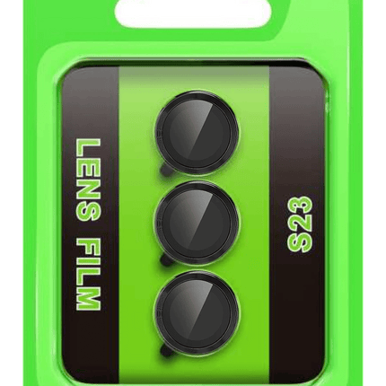 Samsung Galaxy S23 Raze Metal Kamera Lens - Siyah