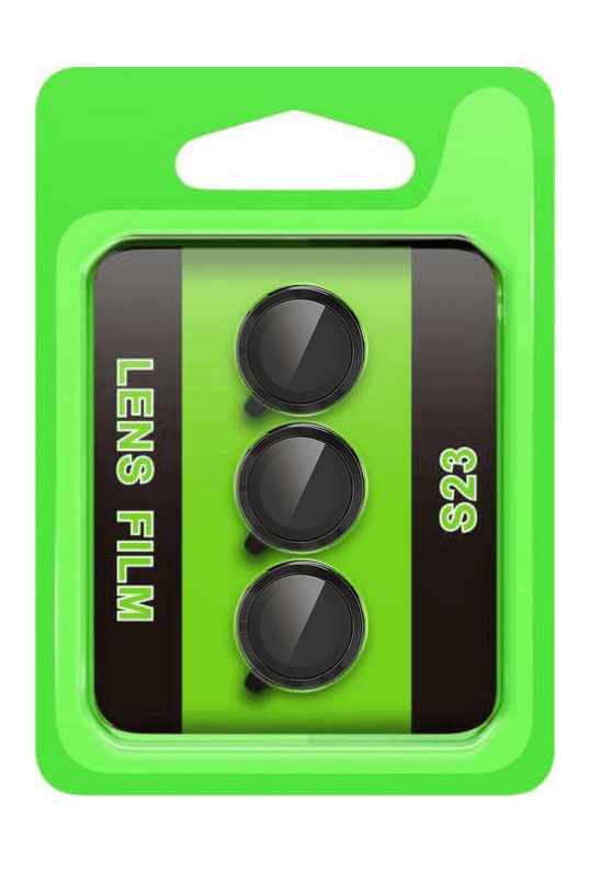 Samsung Galaxy S23 Raze Metal Kamera Lens - Siyah