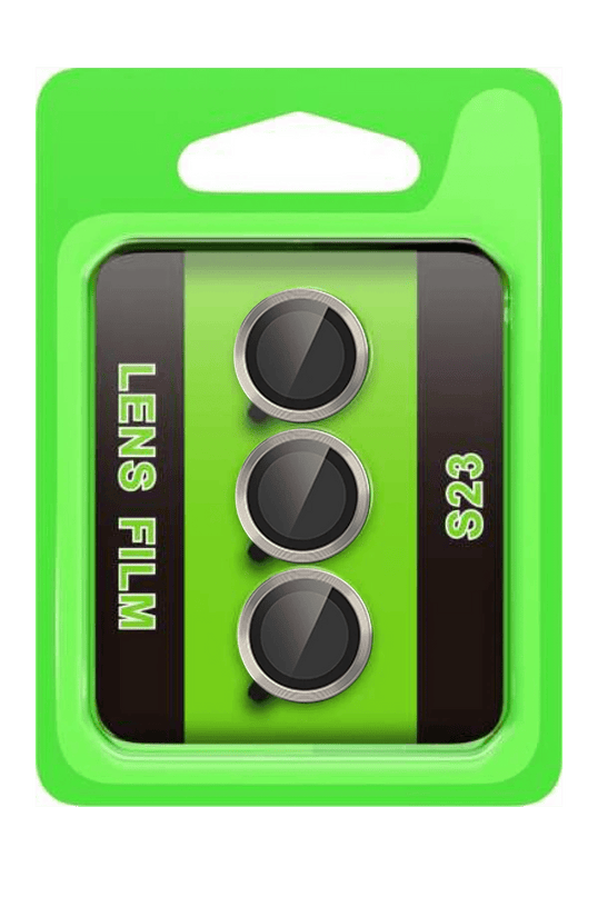 Samsung Galaxy S23 Raze Metal Kamera Lens - Gri