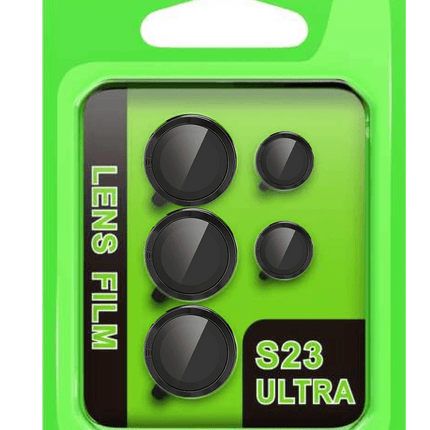 Samsung Galaxy S23 Ultra Raze Metal Kamera Lens - Siyah