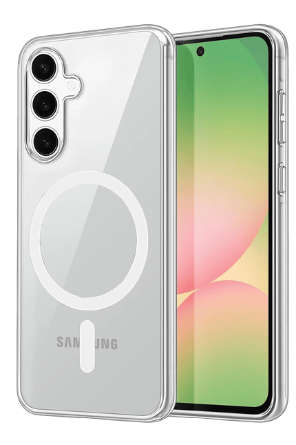 Samsung Galaxy S24 FE Combo Sert Şeffaf Magsafe Kapak Kılıf