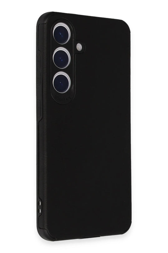 Samsung Galaxy S24 Loop Deri Silikon Kılıf - Siyah 2