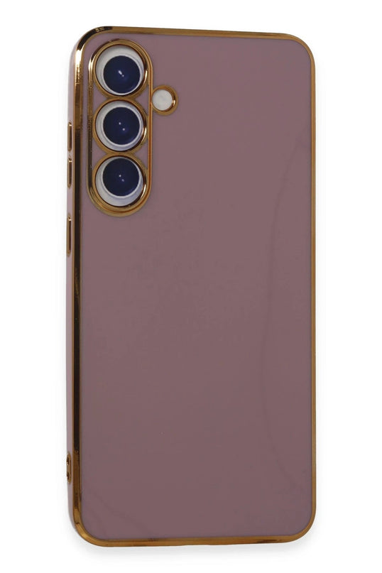 Samsung Galaxy S24 Plus Volet Silikon Kılıf - Mor