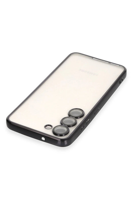 Samsung Galaxy S24 Razer Lensli Silikon Kılıf - Siyah 3