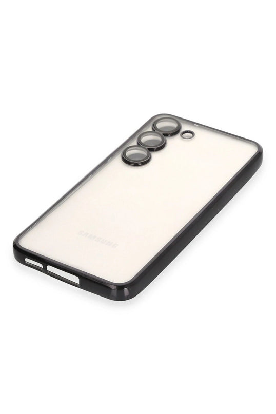 Samsung Galaxy S24 Razer Lensli Silikon Kılıf - Siyah 4