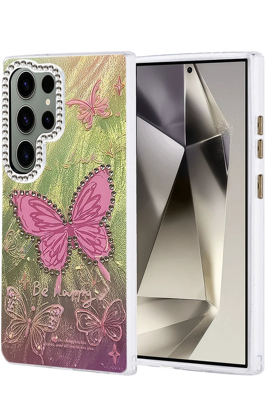 Samsung Galaxy S24 Ultra Blade Aynalı Desenli Kapak Kılıf - Desen 5