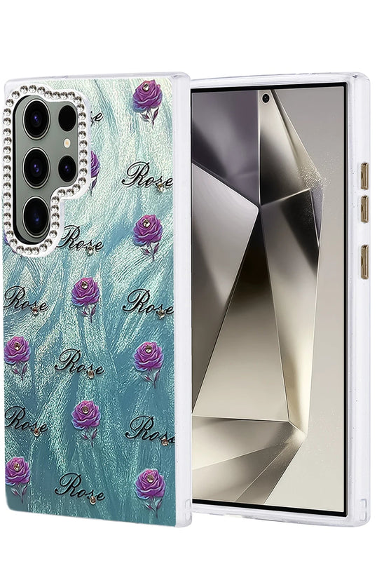 Samsung Galaxy S24 Ultra Blade Aynalı Desenli Kapak Kılıf - Desen 9