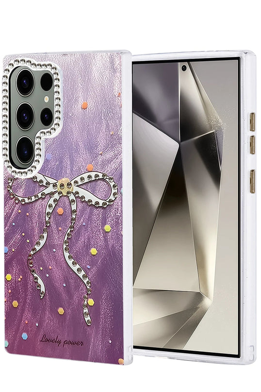 Samsung Galaxy S24 Ultra Blade Aynalı Desenli Kapak Kılıf - Desen 1