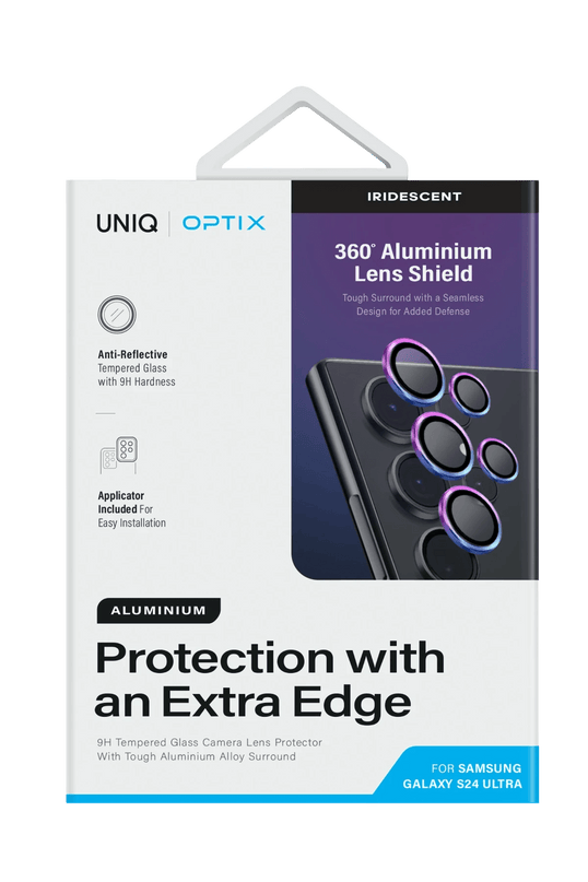 Samsung Galaxy S24 Ultra Optix Aluguard Alüminyum Kamera Lens Koruyucu 2