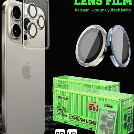 Samsung Galaxy S24 Ultra Raze Metal Kamera Lens - Gri 2