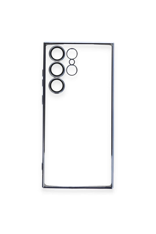 Samsung Galaxy S24 Ultra Razer Lensli Silikon Kılıf - Gold 3